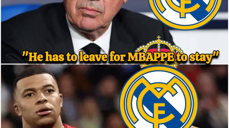 BREAKING NEWS: “MBAPPE transfer to Real Madrid is closer than ever,and we are too close to back out now,sacrifices must be made and he has to go for MBAPPE to fit in the team” says Carlos Ancelotti in a press conference this morning..